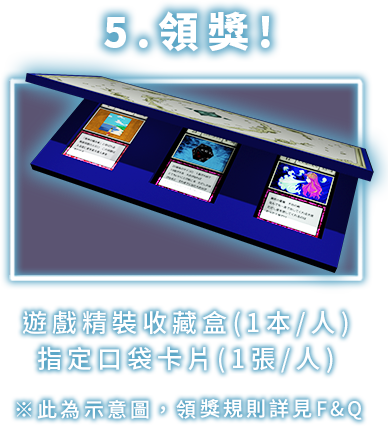 口袋售票系統-獵人實境解謎遊戲－貪婪之島篇-P4-遊戲說明-5領獎！